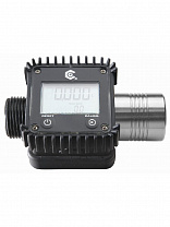 Электронный счетчик для AdBlue, 8-110 л/мин, стальной адаптер 1" BSP ...